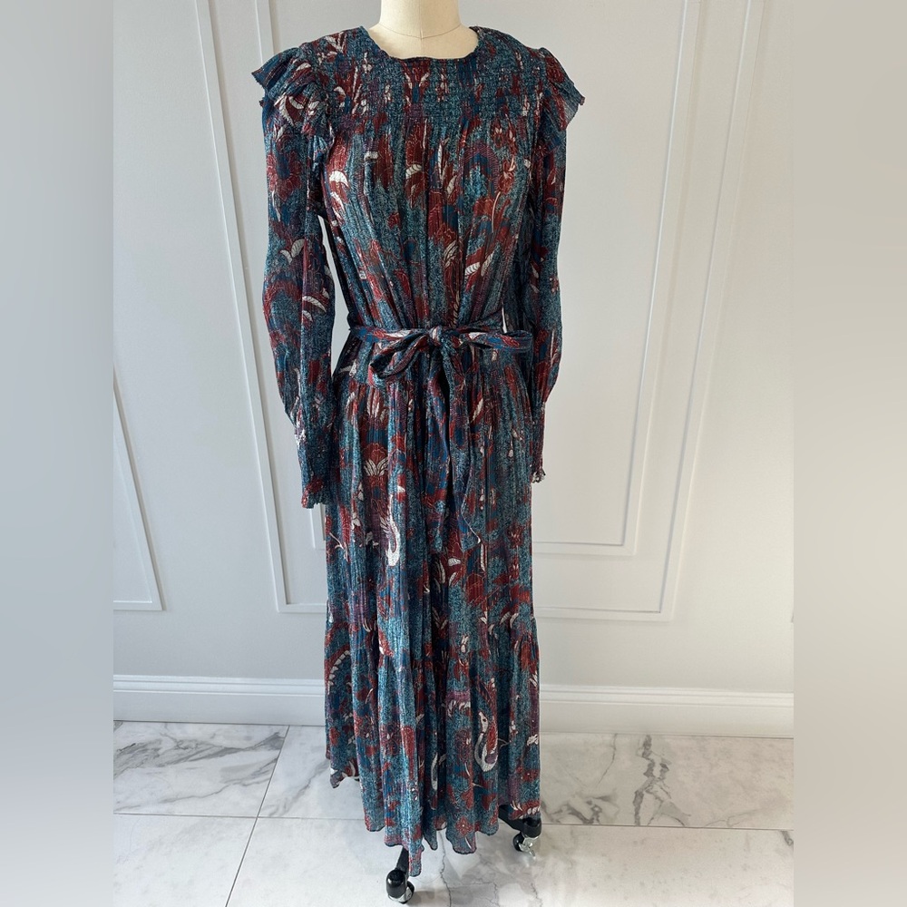 Ulla johnson maxi paisley dress